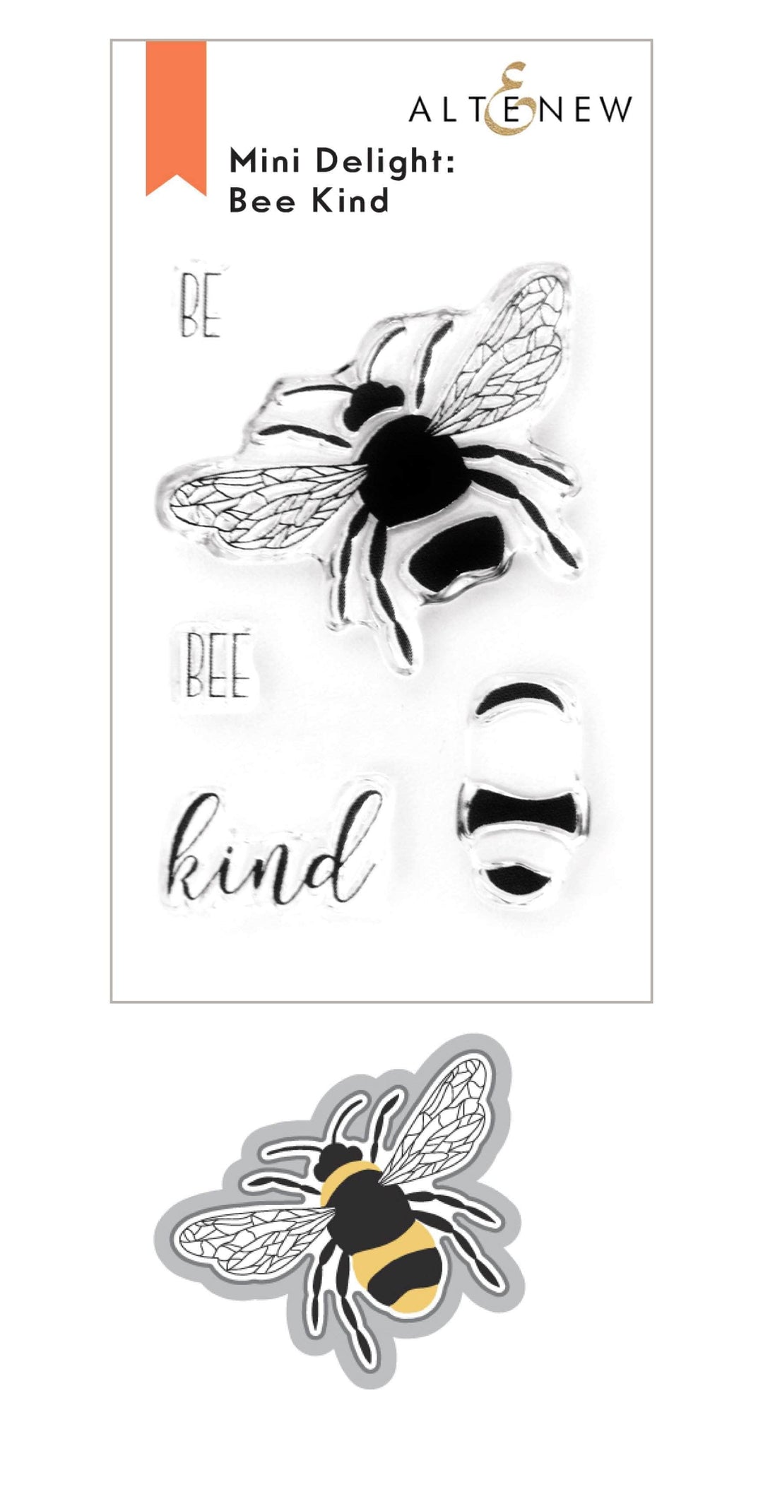 Mini Delight Mini Delight: Bee Kind Stamp & Die Set