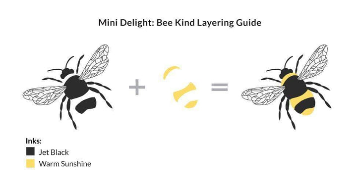 Mini Delight Mini Delight: Bee Kind Stamp & Die Set