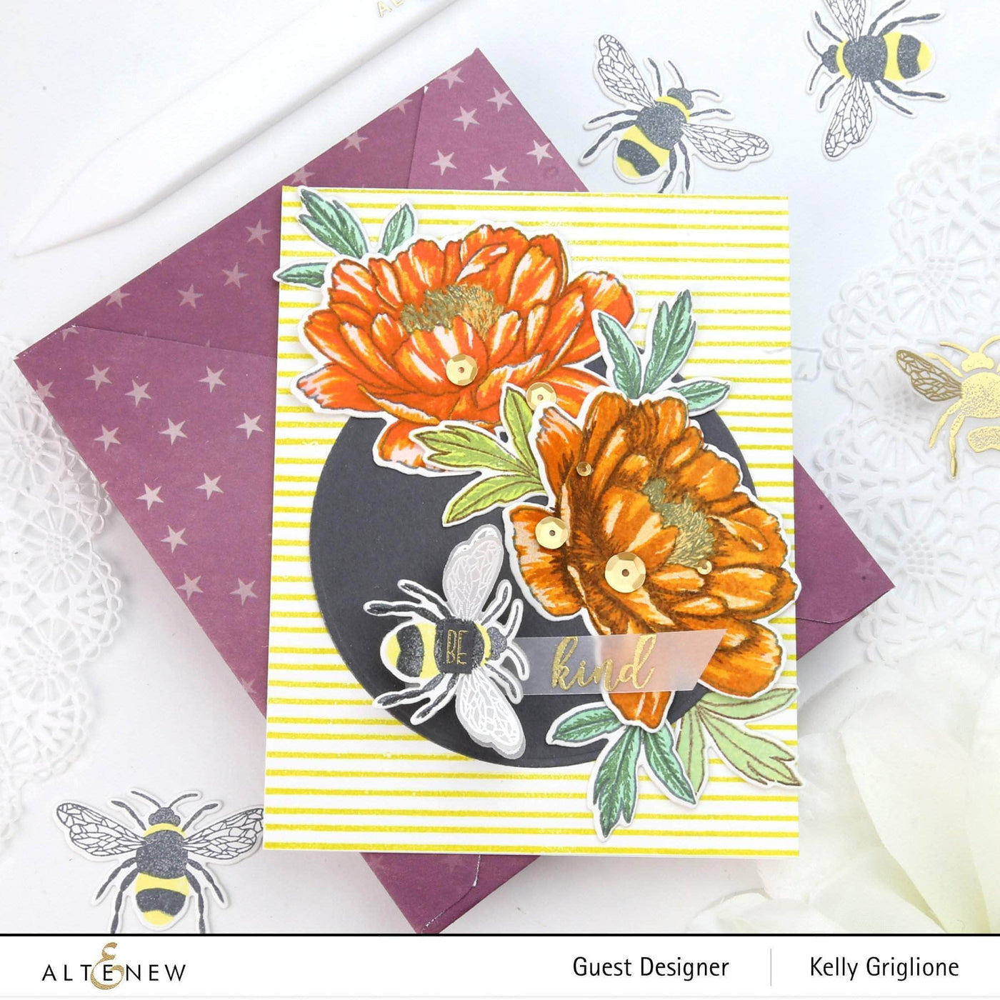Mini Delight Mini Delight: Bee Kind Stamp & Die Set