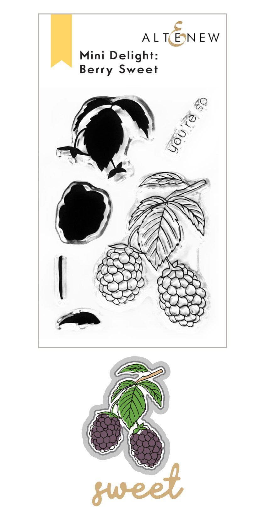 Mini Delight Mini Delight: Berry Sweet Stamp & Die Set