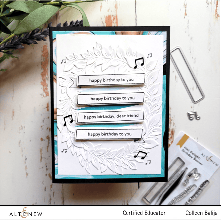 Mini Delight Mini Delight: Birthday Banner Stamp & Die Set