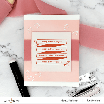 Mini Delight Mini Delight: Birthday Banner Stamp & Die Set