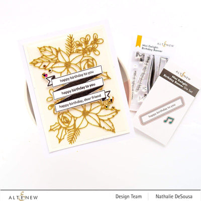 Mini Delight Mini Delight: Birthday Banner Stamp & Die Set