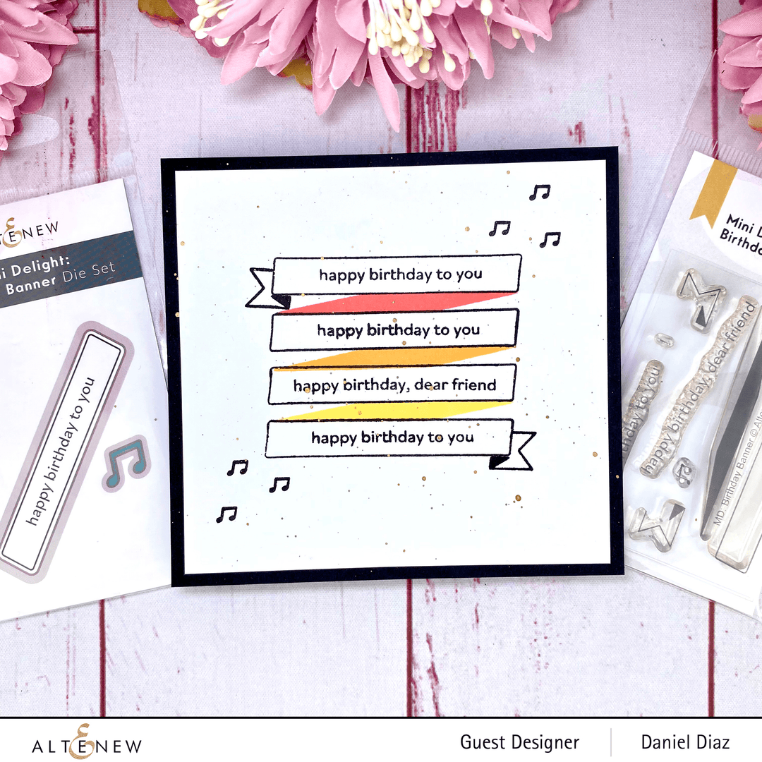 Mini Delight Mini Delight: Birthday Banner Stamp & Die Set