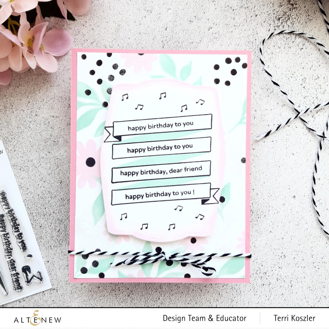 Mini Delight Mini Delight: Birthday Banner Stamp & Die Set