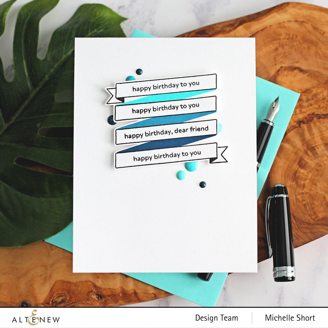 Mini Delight Mini Delight: Birthday Banner Stamp & Die Set