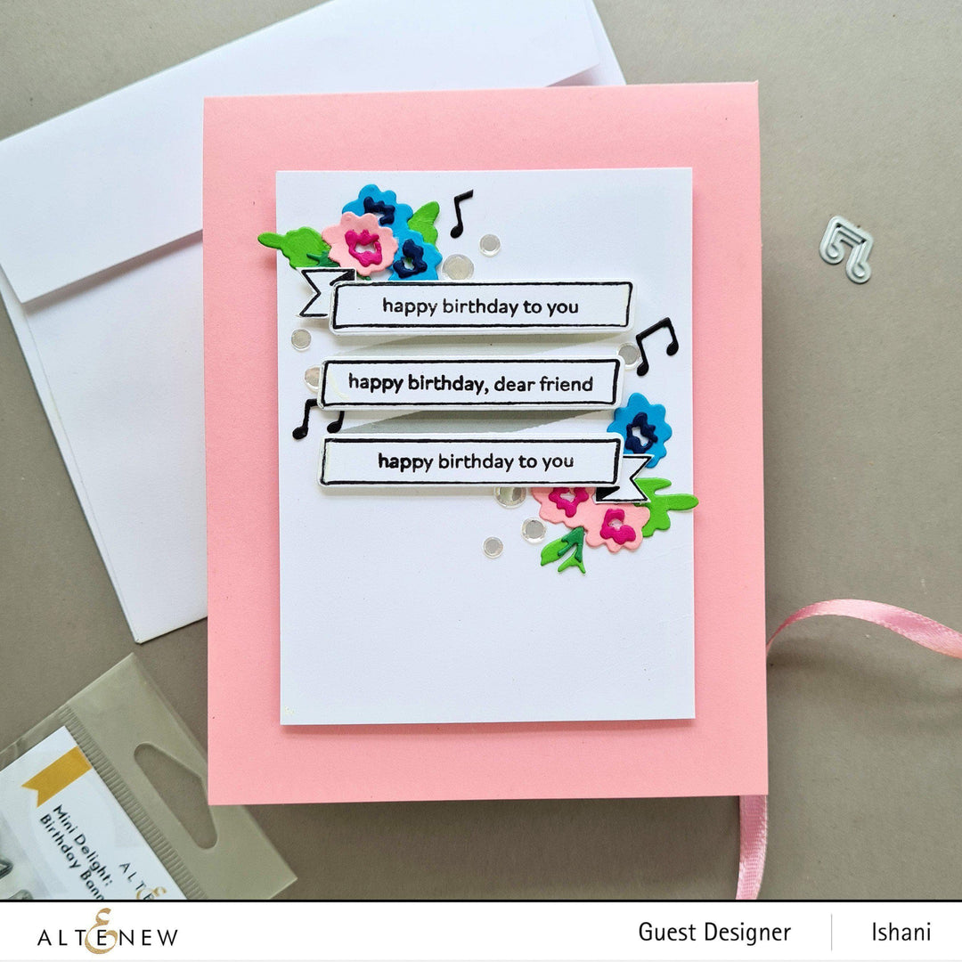 Mini Delight Mini Delight: Birthday Banner Stamp & Die Set