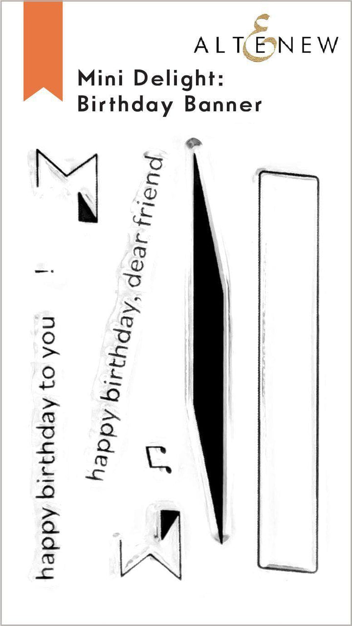 Mini Delight Mini Delight: Birthday Banner Stamp & Die Set