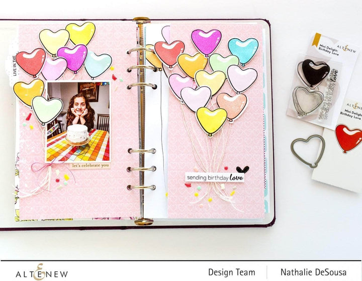 Mini Delight Mini Delight: Birthday Love Stamp & Die Set