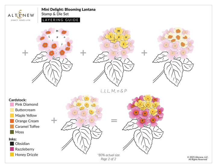 Mini Delight Mini Delight: Blooming Lantana Stamp & Die Set