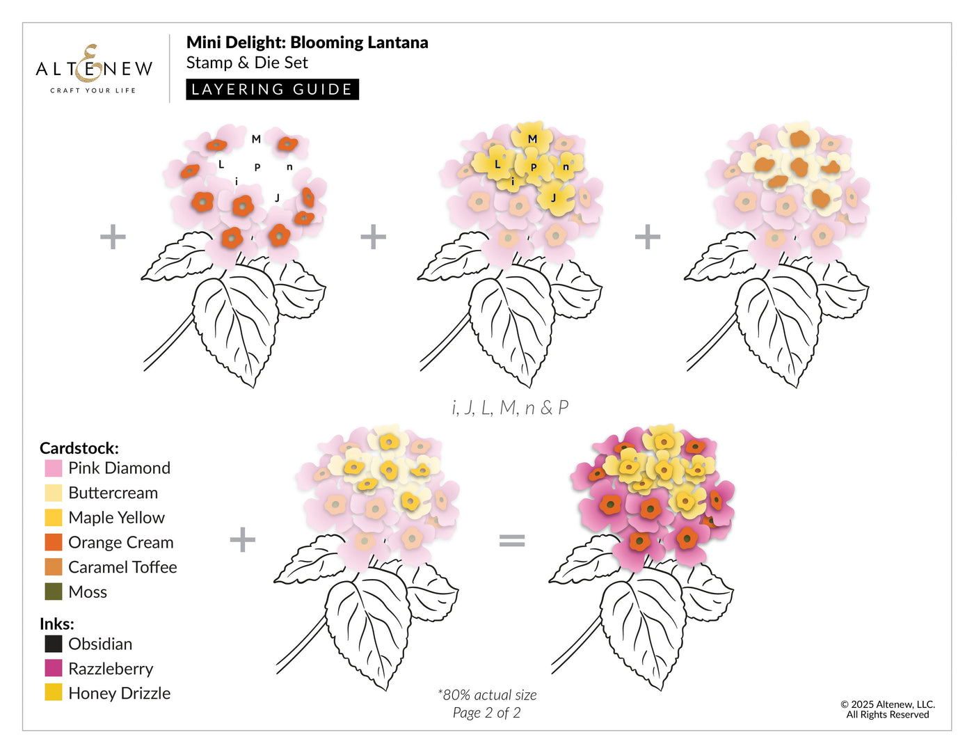 Mini Delight Mini Delight: Blooming Lantana Stamp & Die Set