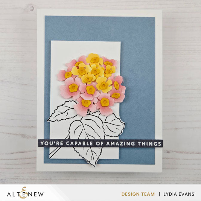 Mini Delight Mini Delight: Blooming Lantana Stamp & Die Set