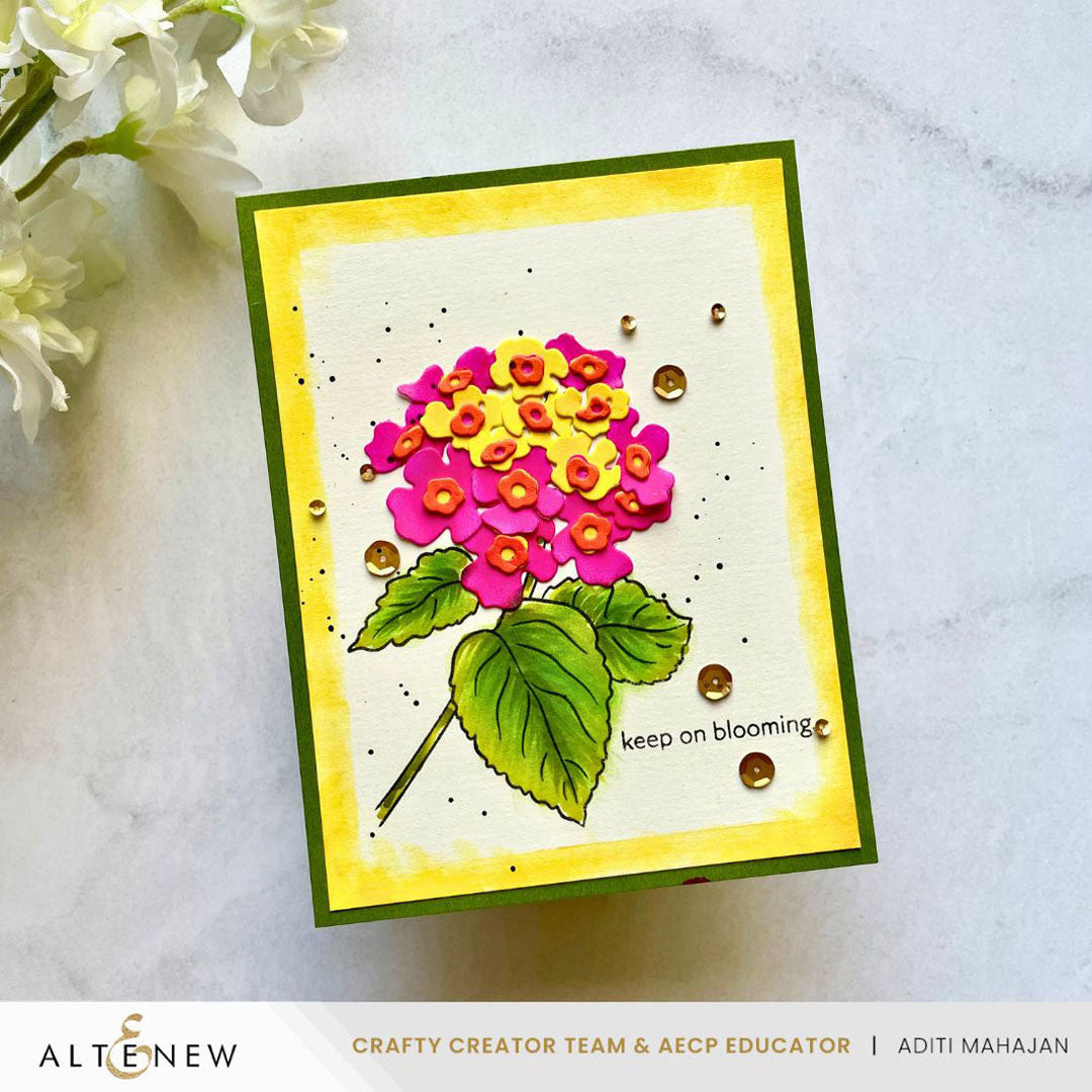 Mini Delight Mini Delight: Blooming Lantana Stamp & Die Set
