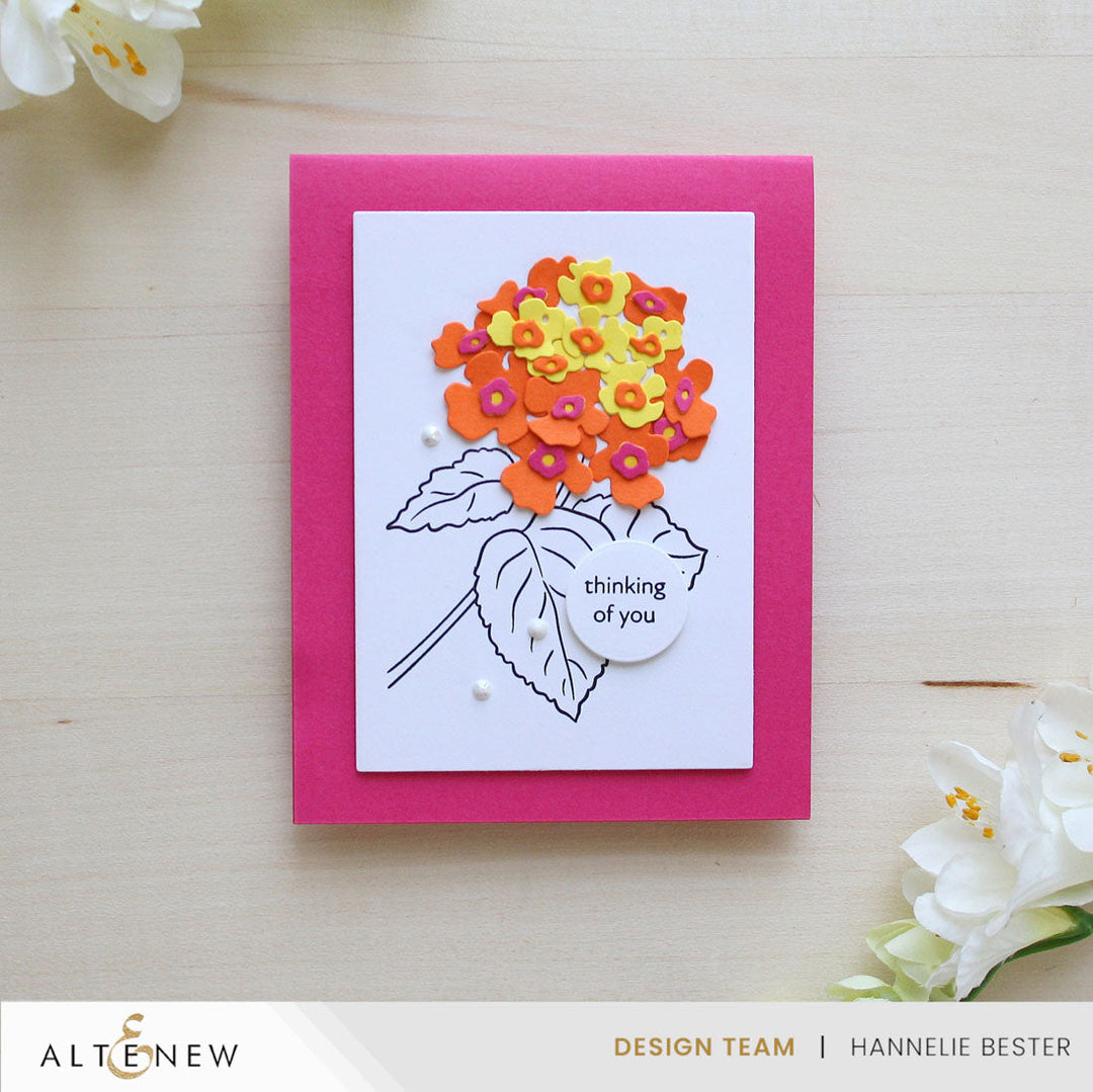 Mini Delight Mini Delight: Blooming Lantana Stamp & Die Set