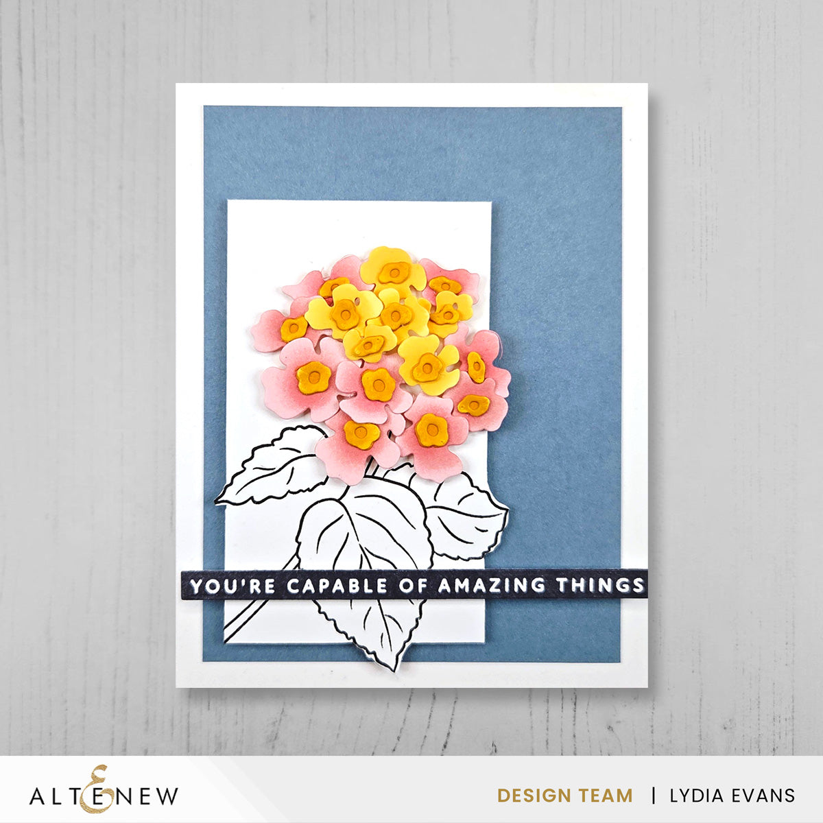 Mini Delight Mini Delight: Blooming Lantana Stamp & Die Set