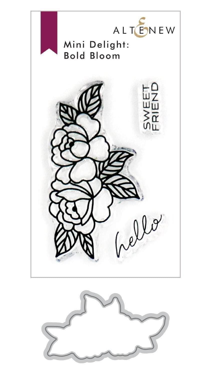 Mini Delight Mini Delight: Bold Bloom Stamp & Die Set