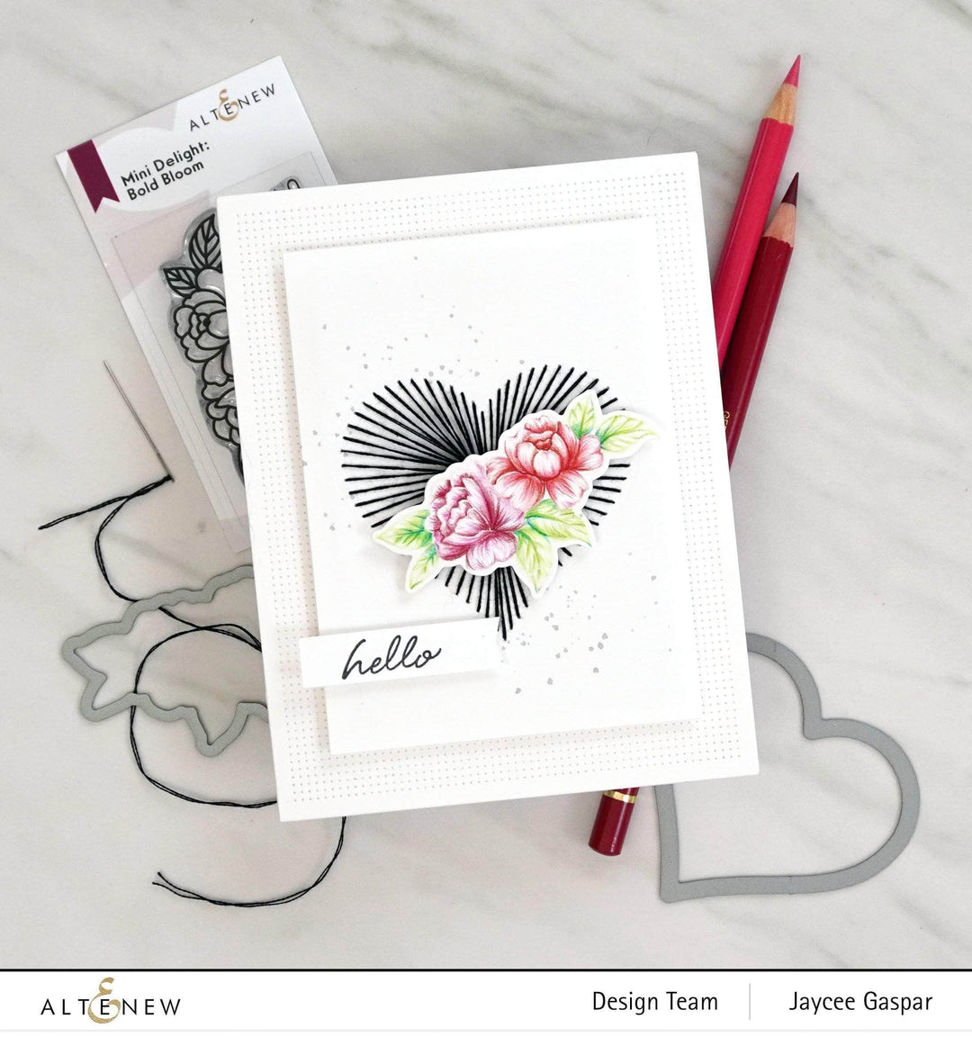 Mini Delight Mini Delight: Bold Bloom Stamp & Die Set