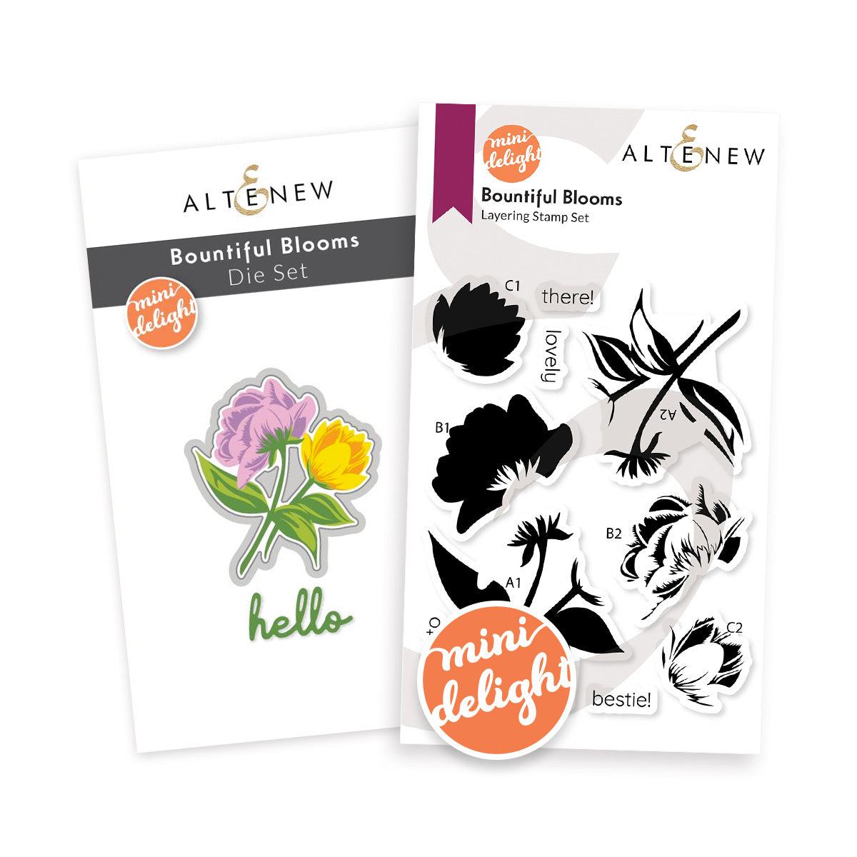 Mini Delight Mini Delight: Bountiful Blooms Stamp & Die Set