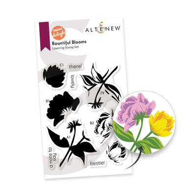 Mini Delight Mini Delight: Bountiful Blooms Stamp & Die Set