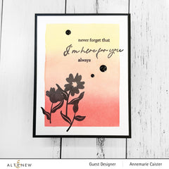 Mini Delight Mini Delight: Budding Wallpaper Stamp & Die Set