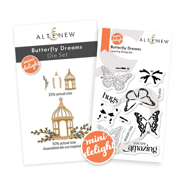 Mini Delight Mini Delight: Butterfly Dreams Stamp & Die Set