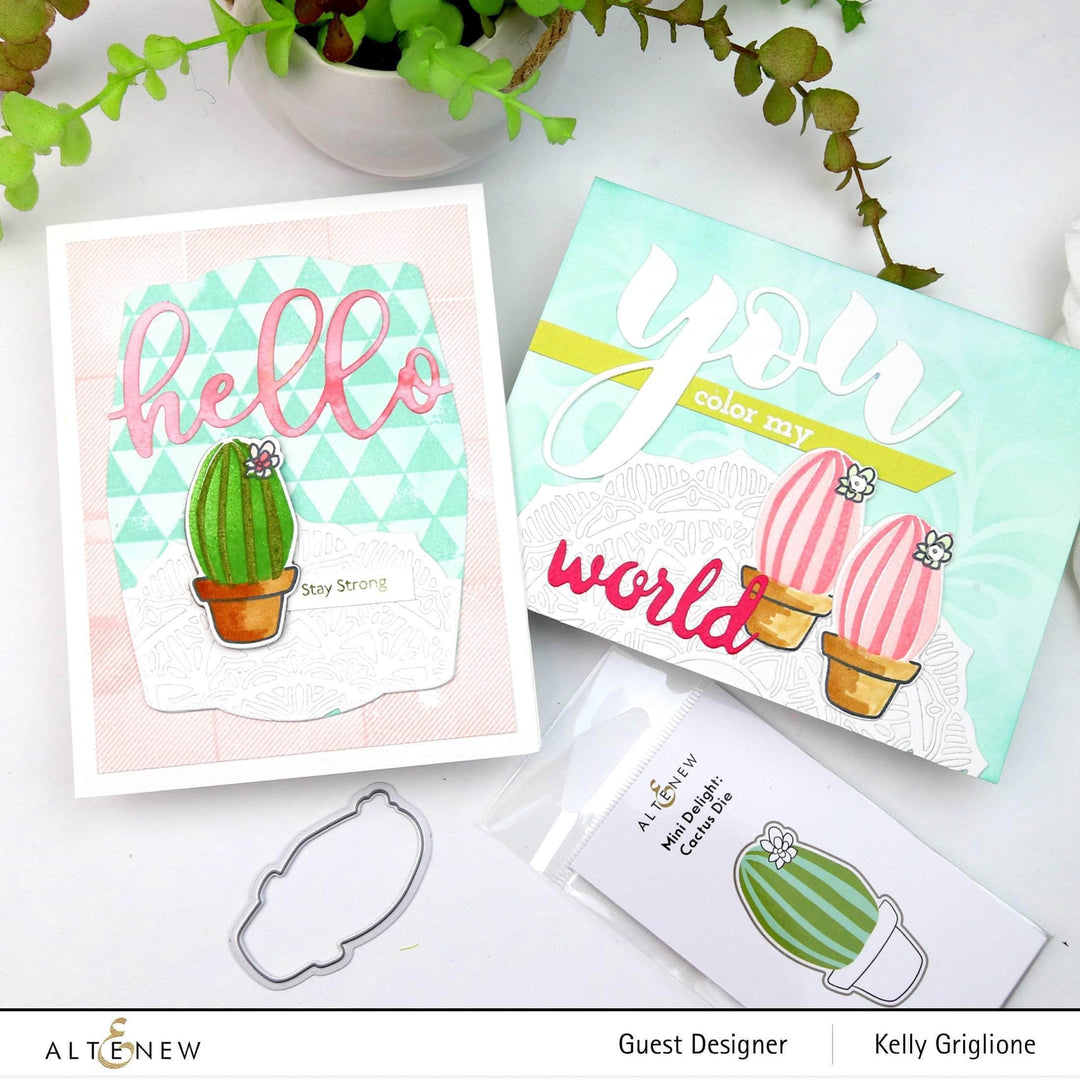 Mini Delight Mini Delight: Cactus Stamp & Die Set