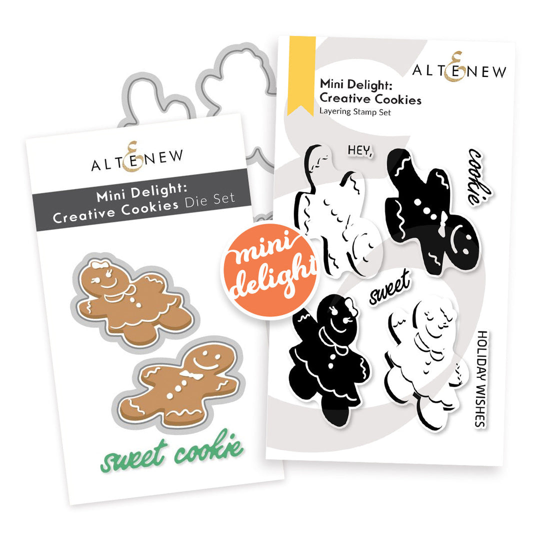 Mini Delight Mini Delight: Creative Cookies Stamp & Die Set