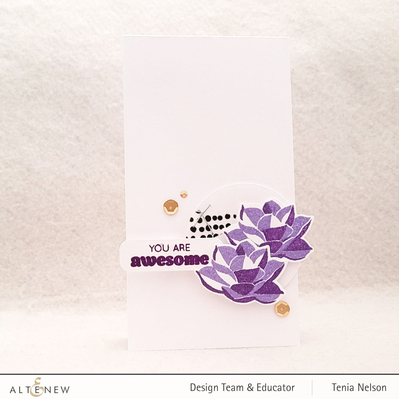 Mini Delight Mini Delight: Crystal Lotus Stamp & Die Set