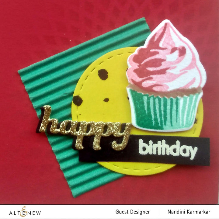 Mini Delight Mini Delight: Cupcake Stamp & Die Set