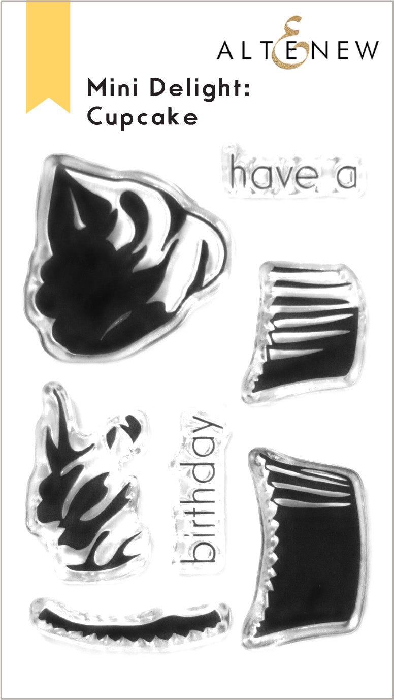 Mini Delight Mini Delight: Cupcake Stamp & Die Set