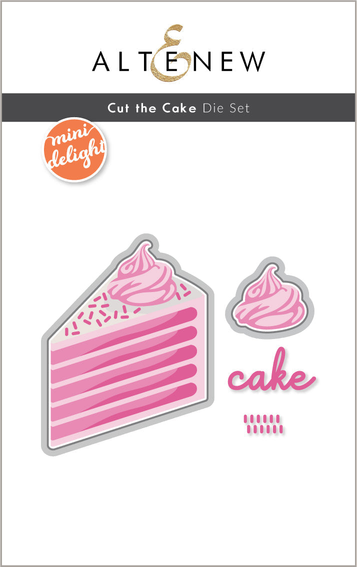 Mini Delight Mini Delight: Cut the Cake Stamp & Die Set