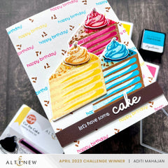 Mini Delight Mini Delight: Cut the Cake Stamp & Die Set