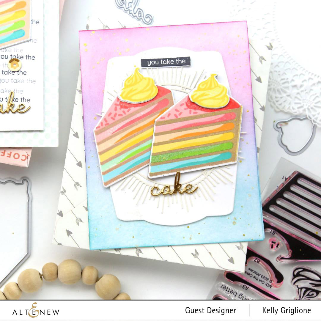Mini Delight Mini Delight: Cut the Cake Stamp & Die Set