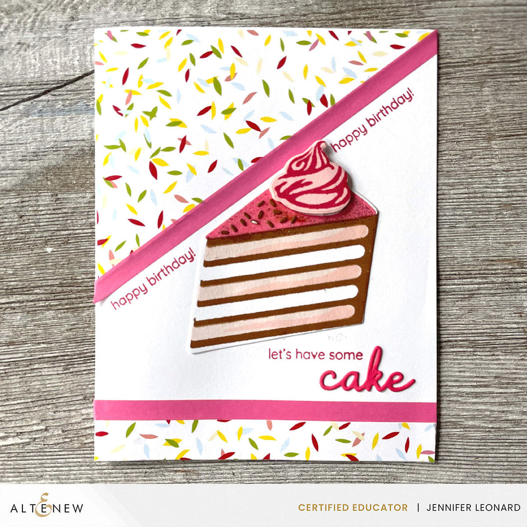 Mini Delight Mini Delight: Cut the Cake Stamp & Die Set
