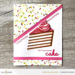 Mini Delight Mini Delight: Cut the Cake Stamp & Die Set