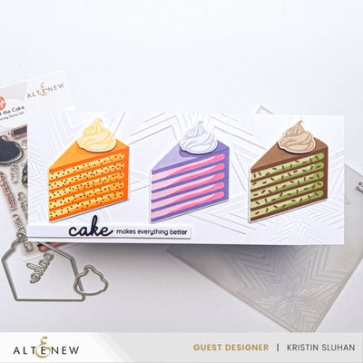 Mini Delight Mini Delight: Cut the Cake Stamp & Die Set