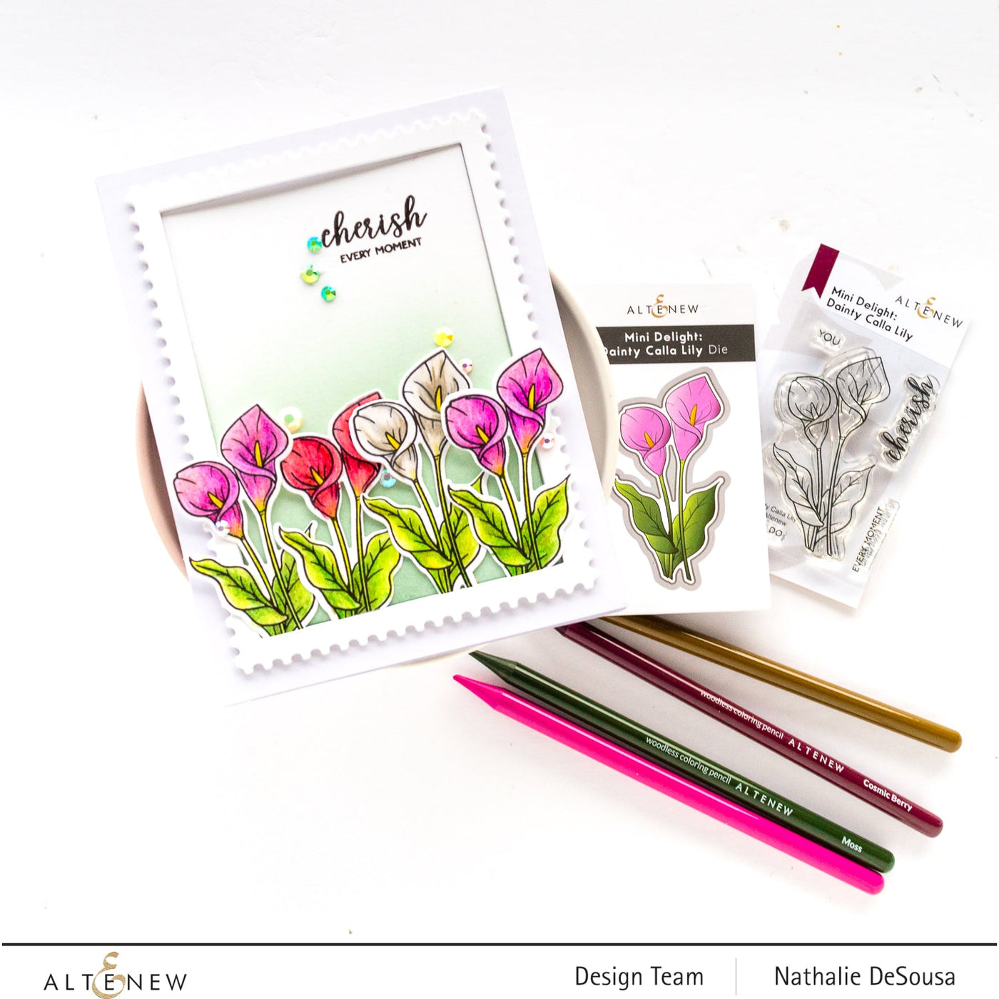 Mini Delight Mini Delight: Dainty Calla Lilly Stamp & Die Set