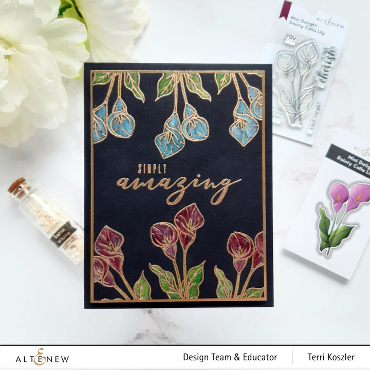 Mini Delight Mini Delight: Dainty Calla Lilly Stamp & Die Set
