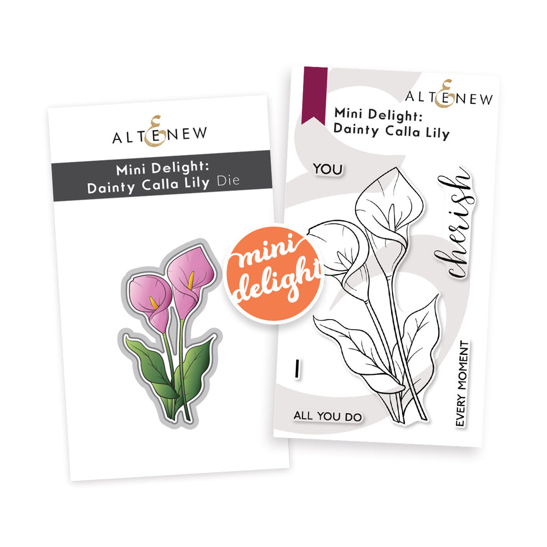 Mini Delight Mini Delight: Dainty Calla Lilly Stamp & Die Set