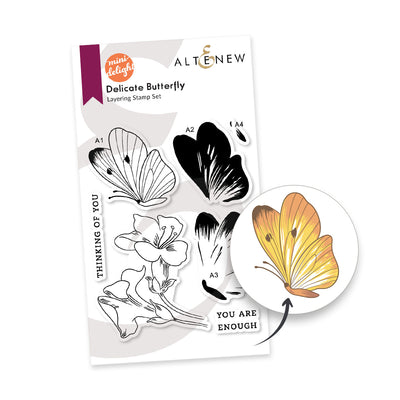 Mini Delight Mini Delight: Delicate Butterfly Stamp & Die Set