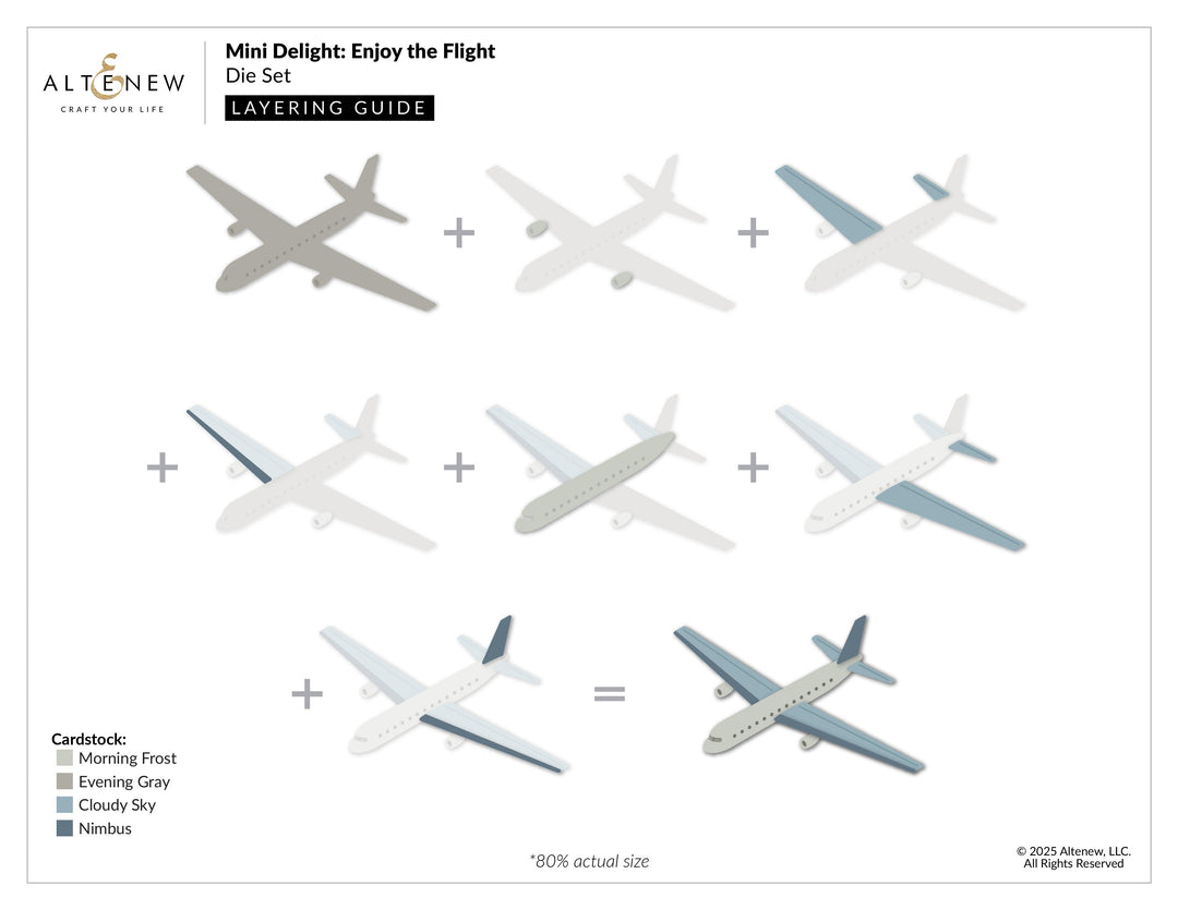 Mini Delight Mini Delight: Enjoy the Flight Stamp & Die Set