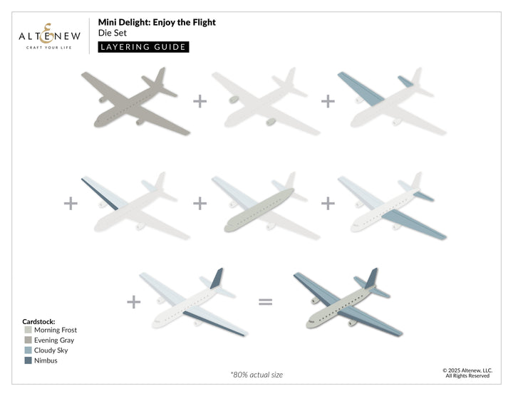 Mini Delight Mini Delight: Enjoy the Flight Stamp & Die Set