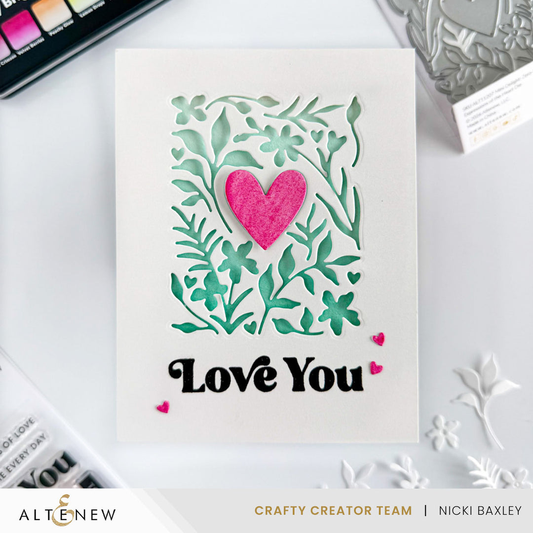 Mini Delight Mini Delight: Expressions of the Heart Stamp & Die Set