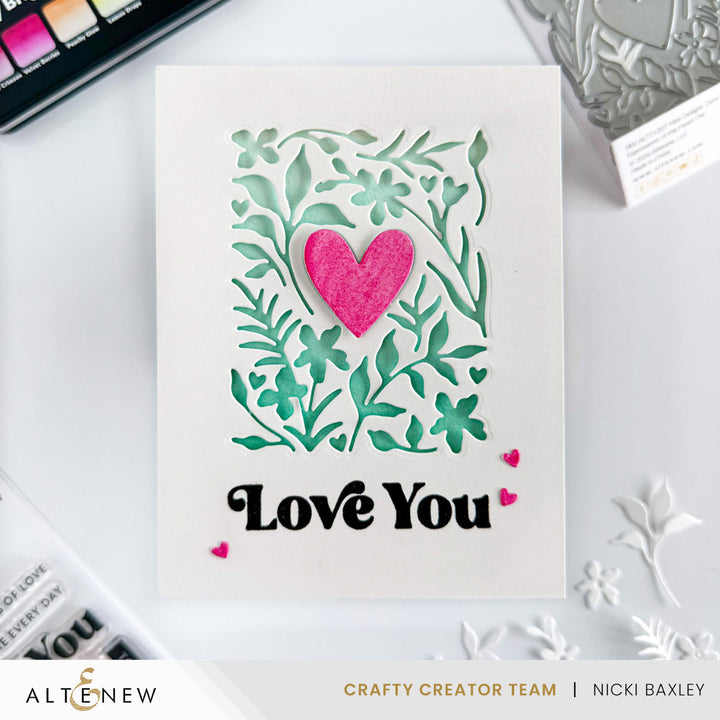 Mini Delight Mini Delight: Expressions of the Heart Stamp & Die Set