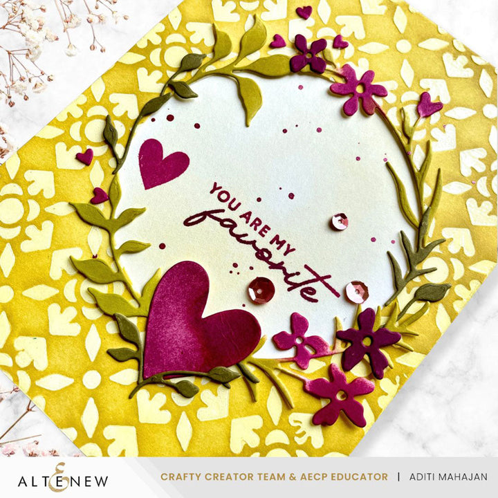 Mini Delight Mini Delight: Expressions of the Heart Stamp & Die Set