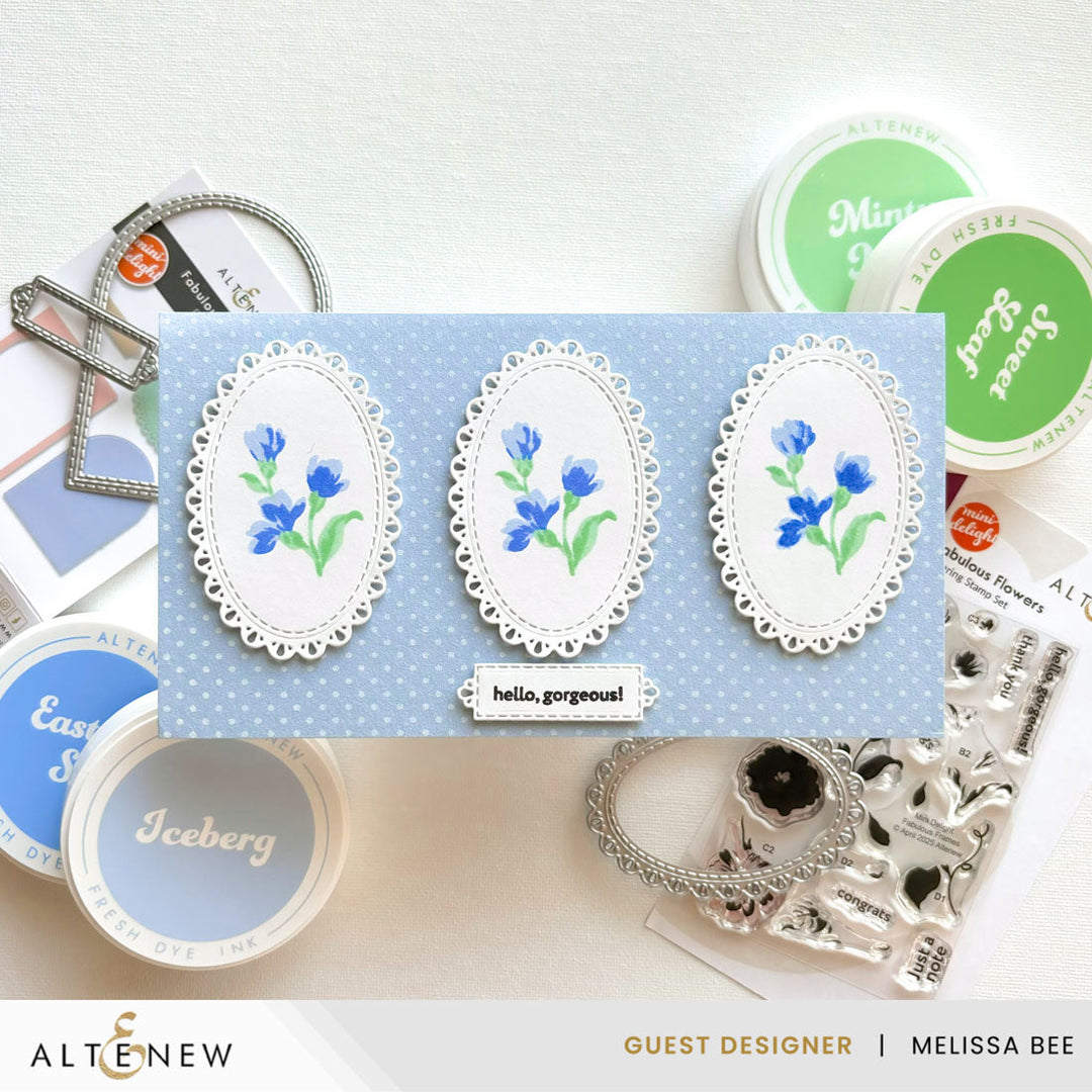 Mini Delight Mini Delight: Fabulous Flowers Stamp & Die Set