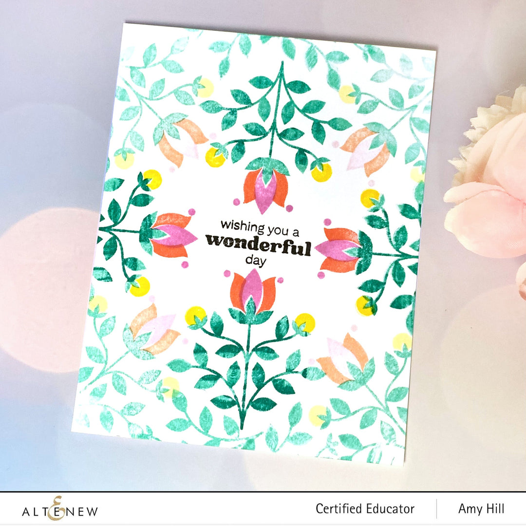 Mini Delight Mini Delight: Folk Motif Stamp & Die Set