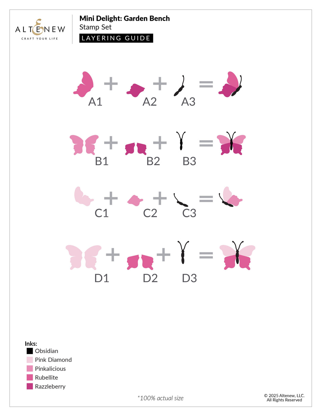 Mini Delight Mini Delight: Garden Bench Stamp & Die Set