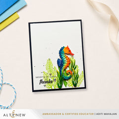 Mini Delight Mini Delight: Graceful Seahorse Stamp & Die Set