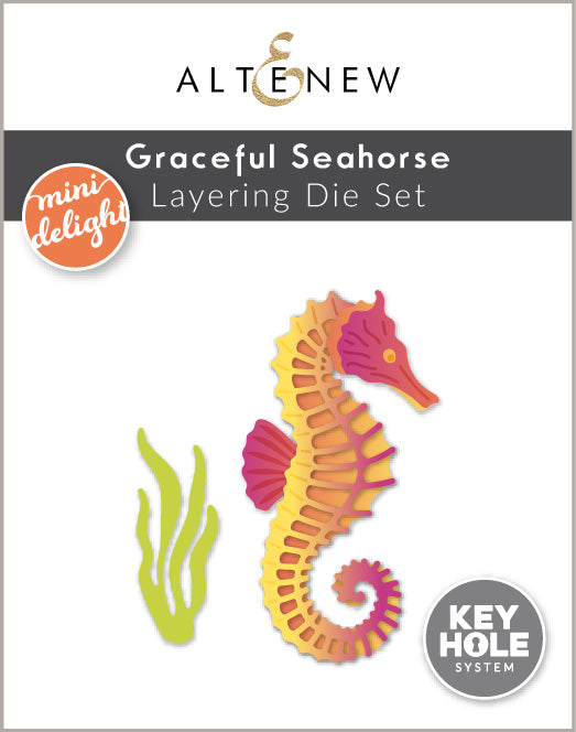 Mini Delight Mini Delight: Graceful Seahorse Stamp & Die Set